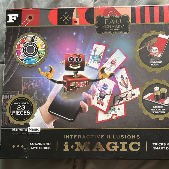 FAO SCHWARZ INTERACTIVE ILLUSIONS I MAGIC 23pc SET๐ช๐ด๏ธ๐ฆ๐งโโ๏ธ๐งโโ๏ธ๐ฎ๐ฆโพ๏ธ๐๐ฑ - Picture 4 of 10